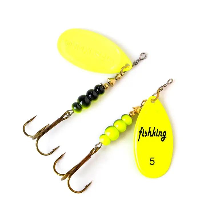 NGB leurre de pêche Spinner appât 3.9g 4.6g 7.4g 10.8g 15g Spinner cuillère leurre brochet métal ave