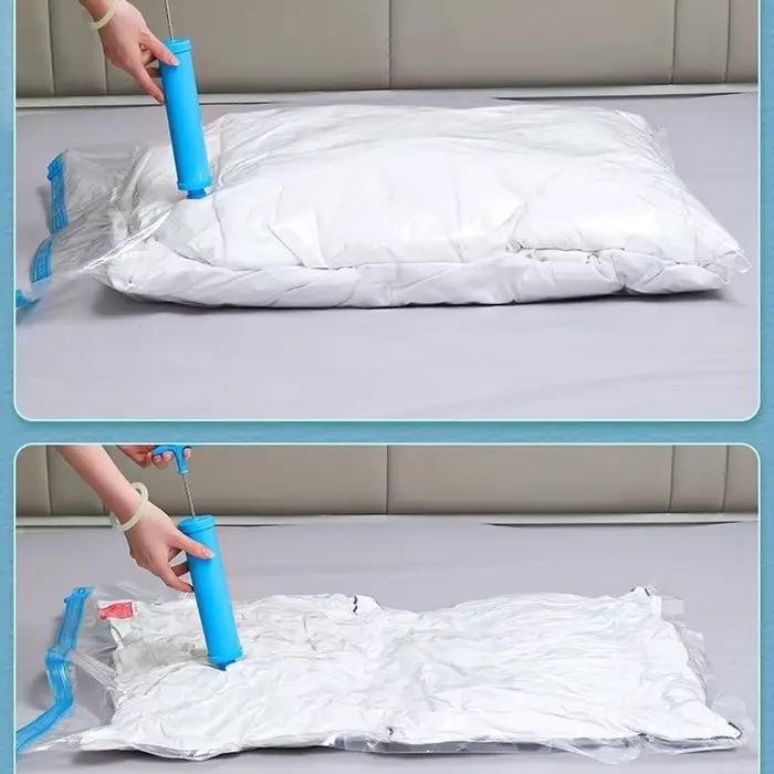 Pompe à vide manuelle pour sacs de rangement sous vide, extracteur d'air, outil de compression pour économiser de l'espace, fournitures pour sacs de rangement sous vide