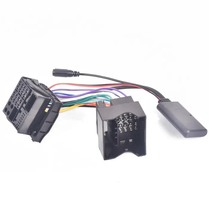 Adaptateur de musique AUX-in Bluetooth 5.0, câble de harnais MP3, Microphone pour FORD Fusion Fiesta
