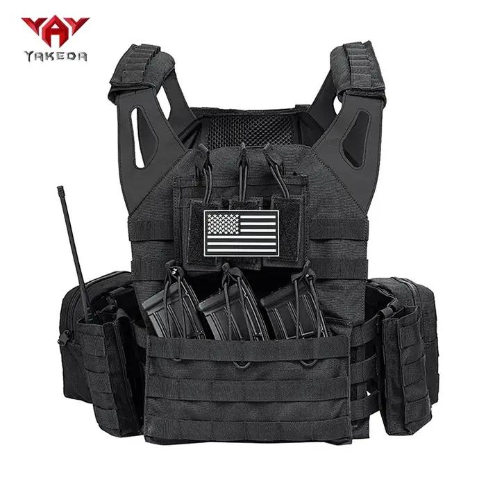 YAKEDA Gilet de chasse multifonctionnel réglable adapté aux activités de plein air