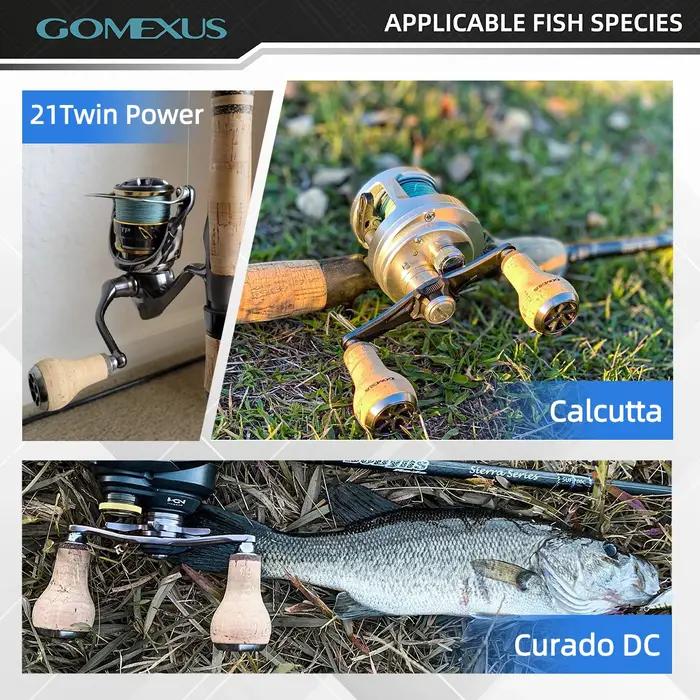 Gomexus nouveau moulinet de pêche en liège poignée bouton 27mm pour la pêche au bar pour Shimano Str