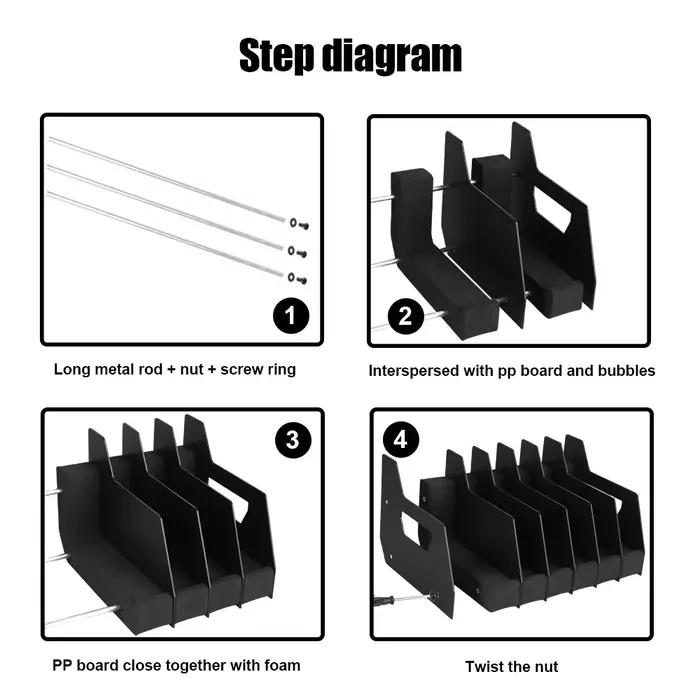 Support de pistolet à 4/6/8 fentes