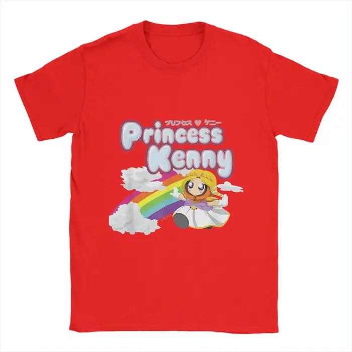 T-shirt South Park princesse Kenny homme coton col rond design imprimé hauts esthétiques pour homme styles décontractés occasions quotidiennes