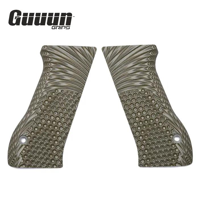Guuun-Poignées G10 pour Jericho 941 F9 OPS Eagle Wing Bergamo, 5 options de documents