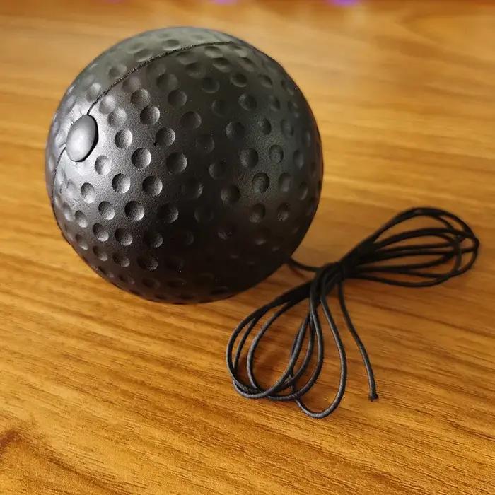 Balle de boxe de tous les jours montée sur la tête en PU, équipement de fitness, réaction œil-main,