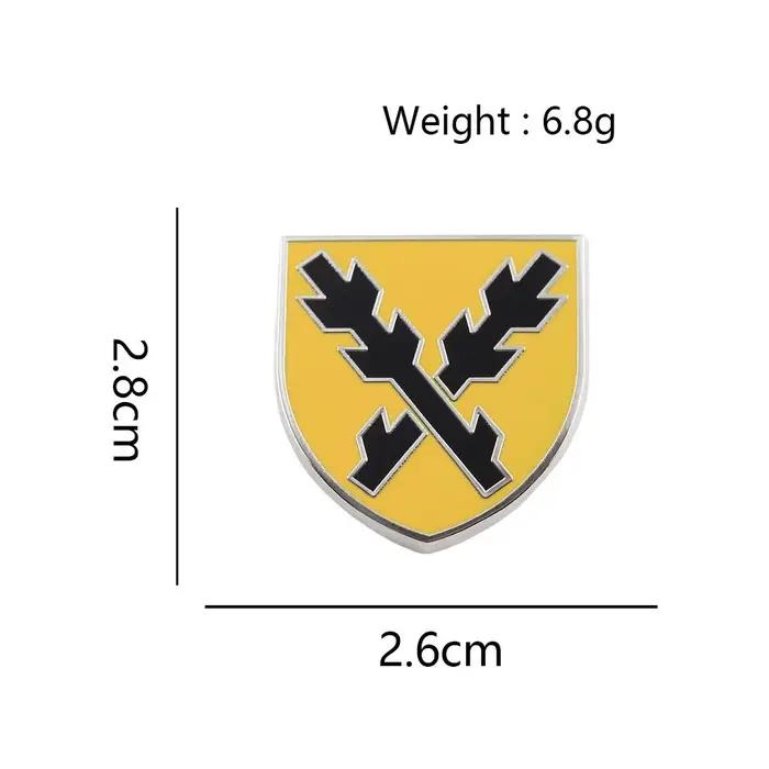 Broche Écusson de Leipa de Kingdom Come Deliverance - Épinglette en émail du blason de Sir Hans Capo