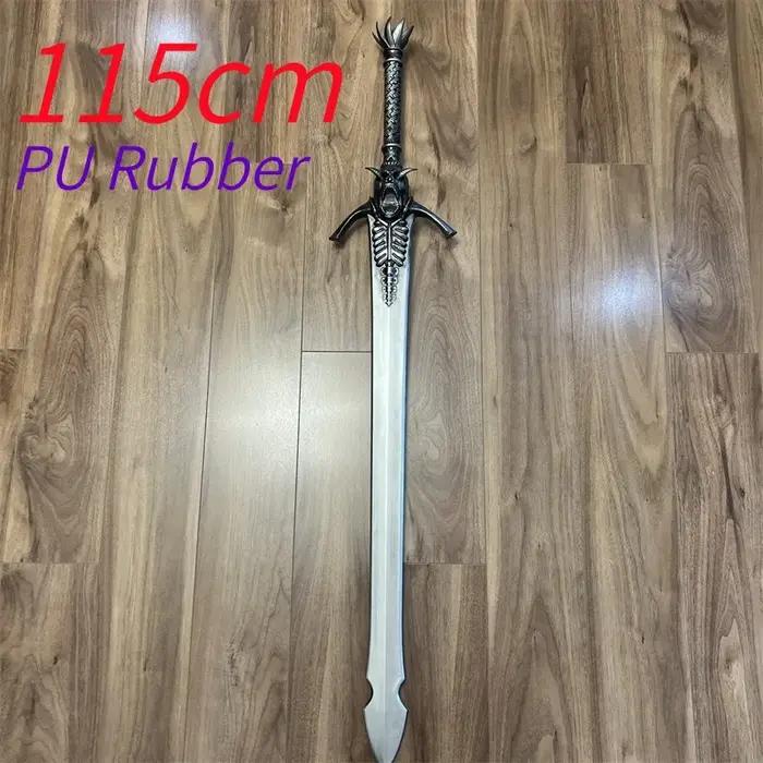 Épée de rébellion WW Awakening, armes de jeu, épée DMC, Dante, lame rouge magique, squelette, modèle de cosplay 1:1, cadeau, sécurité, caoutchouc PU