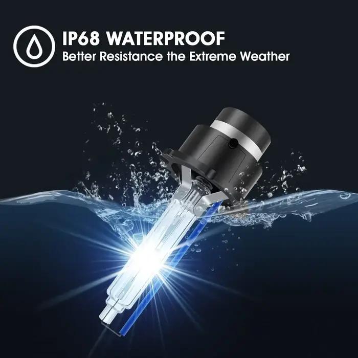 2 ampoules au xénon D2S D2R D4S D4R HID, Kit d'ampoules de phares de voiture, lampe automatique 4300