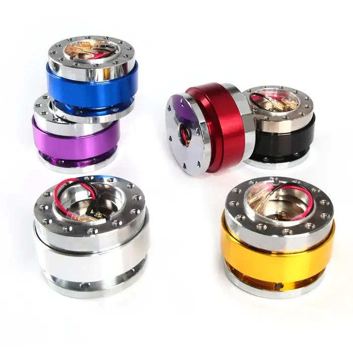 Adaptateur de moyeu universel à dégagement rapide pour volant, kit Boss, 8 couleurs disponibles