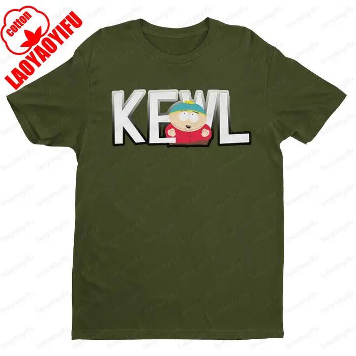 T-shirt South Park Hommes Décontracté en Coton de Haute Qualité pour Occasions Spéciales et Journées Entre Amis