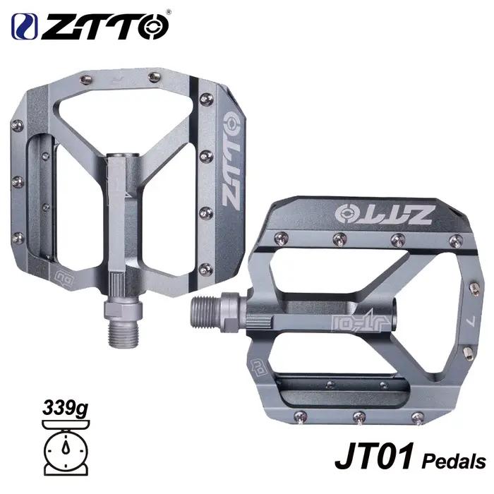 ZTTO vtt pédales de cyclisme DU roulement scellé ultraléger en alliage d'aluminium pied de lit anti-dérapant plate-forme