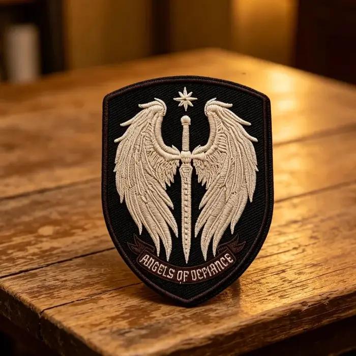 Patch brodé Épée de l'Archange Anges de la Défiance