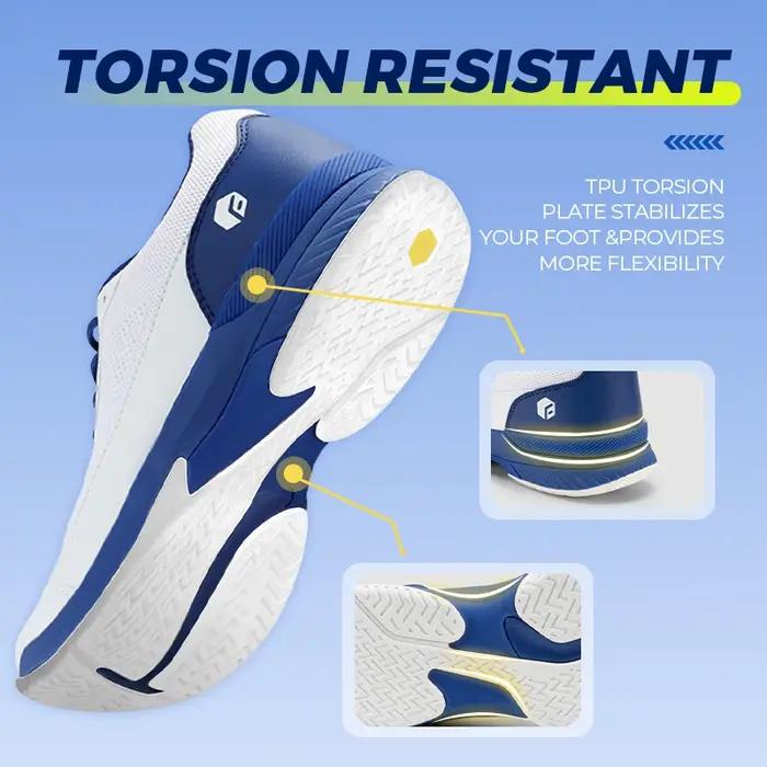 FitVille – chaussures de Tennis pour hommes, Version large 2E, chaussures de sport d'entraînement pr