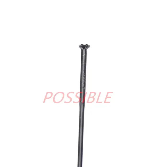 Sapim Race 14G rayons ronds noir 2.0-1.8-2.0mm j-bend droit tirer rayons de vélo