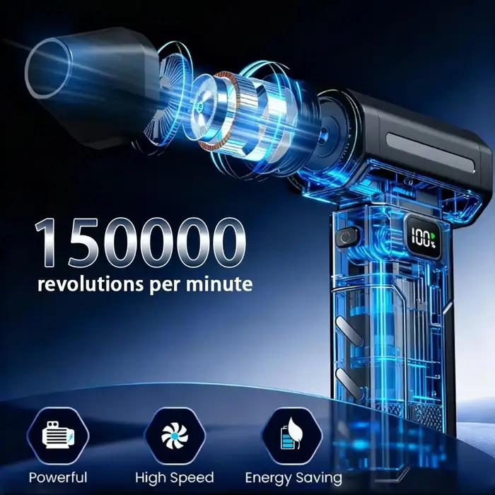 X8 ventilateur Turbo Jet sans brosse 150000 tr/min puissant