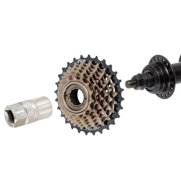 Outil de réparation de retrait de roue libre de Cassette de vélo, dissolvant de roue de chasse pour