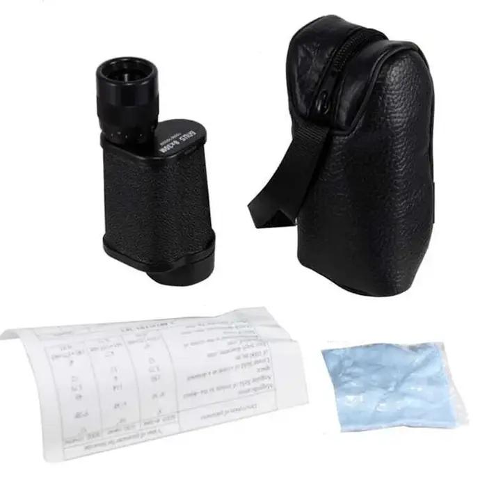 Monoculaire militaire métal 8x30/10x40/12x45 HD - Télescope portable mini capitaine pirates longue-vue
