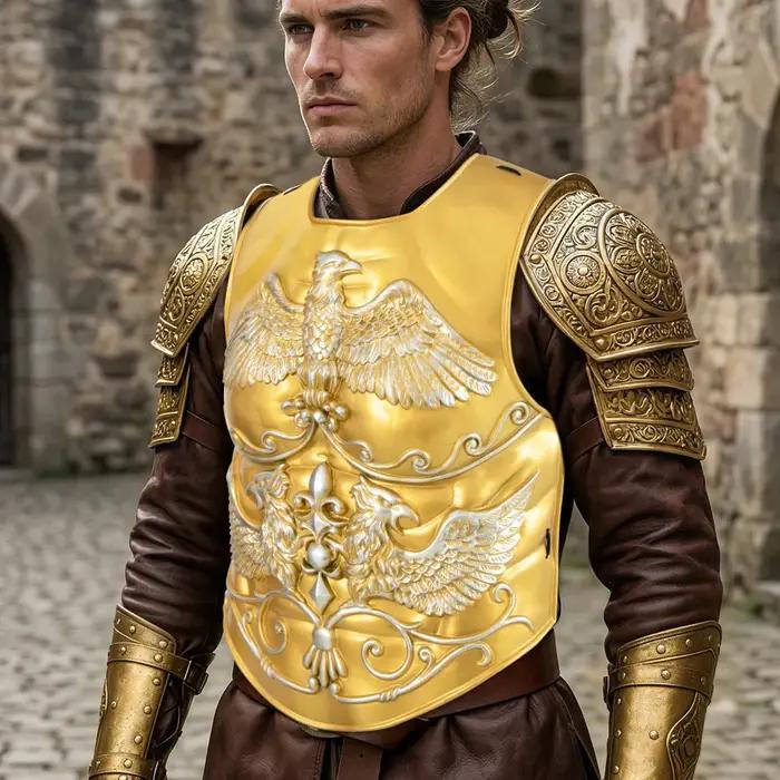 Tenue de cosplay médiévale, armures de soldat, armure de chevalier romain et viking, costume de guerrier nordique, équipement de jeu de rôle fantastique, mode