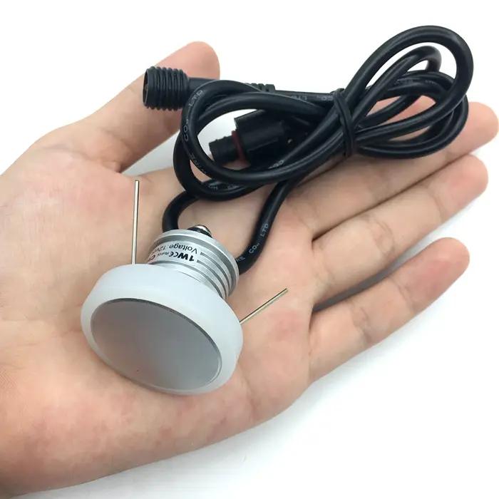 12V LED pont lumières étanche paysage escalier étape éclairage 1W encastré lampe souterraine jardin