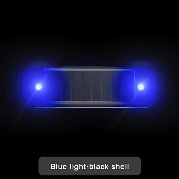 Alarme simulée de sécurité nocturne, lampe d'avertissement antivol sans fil, lampe d'alarme factice