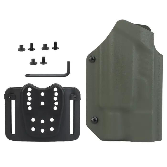 Étui léger en Kydex compatible avec la lampe torche X300 X300U X400 pour G17 G19 G19X G22 G23 G34 G35 G45