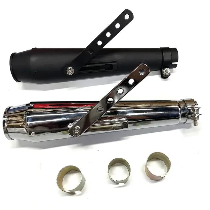 Silencieux Universel pour Moto, Accessoire Rétro, Vintage, Classique, Galvanoplastie, pour cg125, sr