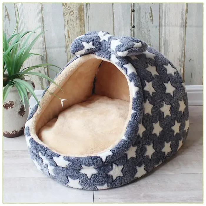 Coussins pour chiens avec nœud