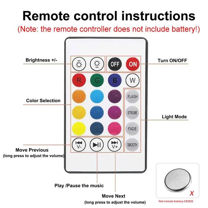 Ampoule LED E27 AC 85-265V 12W, avec haut-parleur Bluetooth, télécommande musicale, lampe RGB à coul