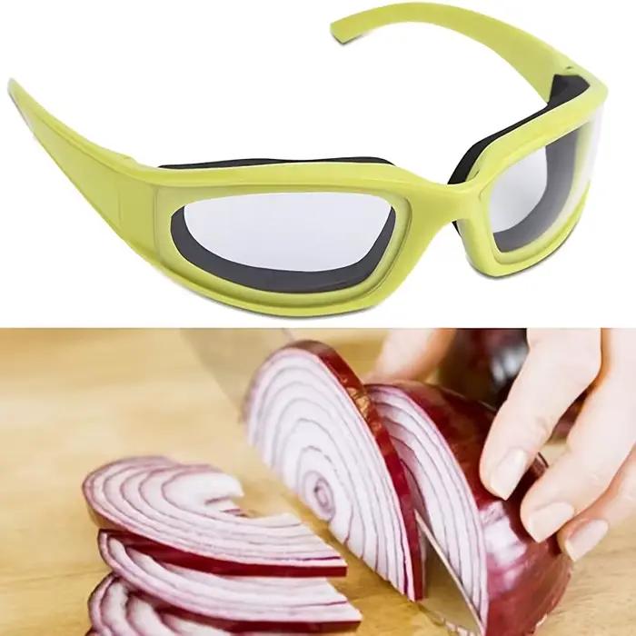 Verres à oignon protecteurs anti-éclaboussures pour cuisine barbecue sécurité préparation aliments occasions spéciales noire verte