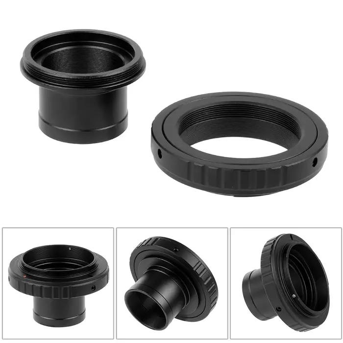 Adaptateur T-mount 1.25" pour télescopes astronomiques et appareils photo Canon Nikon Sony - Astrophotographie chasse