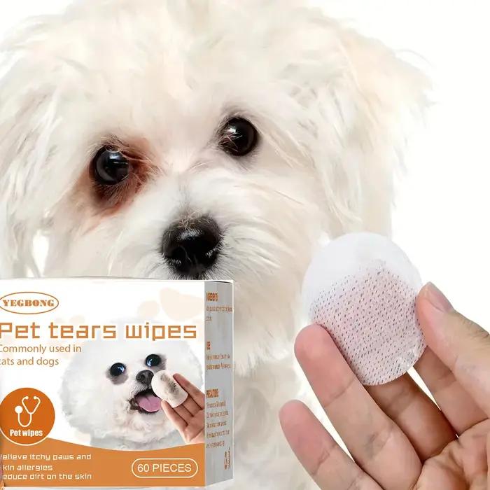 YEGBONG lingette pour les yeux pour animaux de compagnie pour chats chiens supprimer les marques de