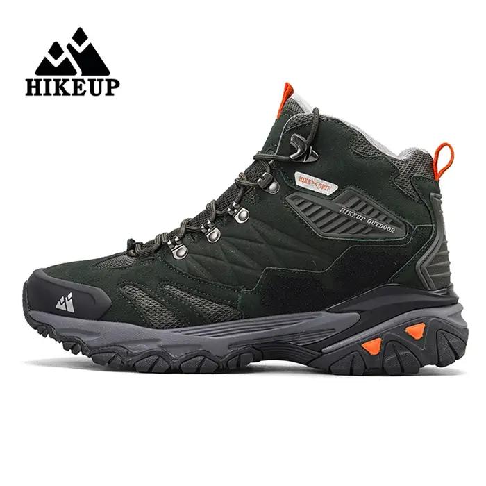 Bottes de randonnée en daim imperméables pour hommes
