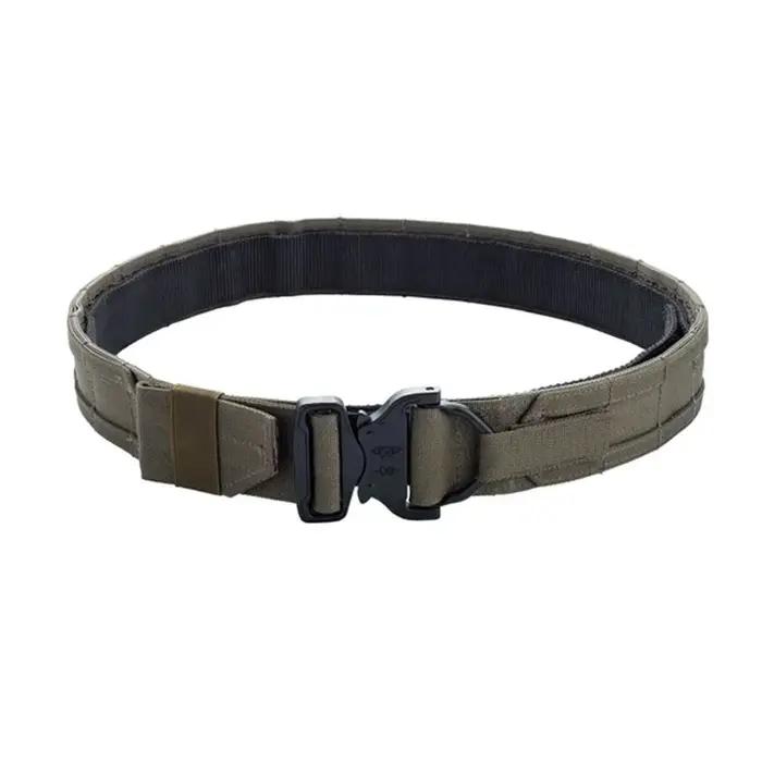Ceinture tactique camouflage 2 pouces à libération rapide métal laser MOLLE pour chasse équipement