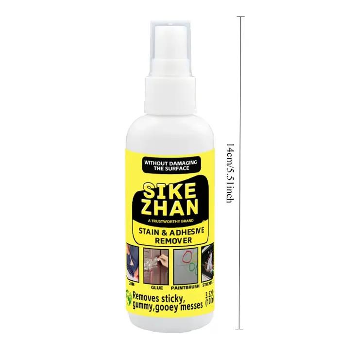 Dissolvant d'adhésif pour gomme à mâcher