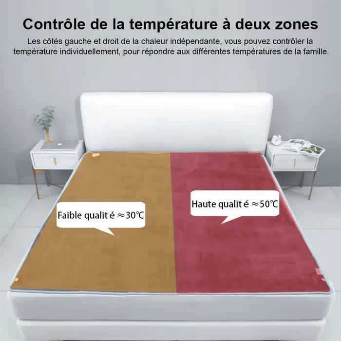 Couverture chauffante électrique pour chambre