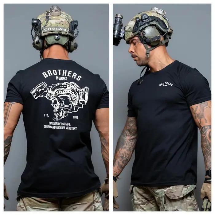 T-shirt décontracté d'été style artistique tactique Acta Non Verba haut de gamme pour hommes et femmes collection 2026 adaptable à toutes les saisons et occasions quotidiennes