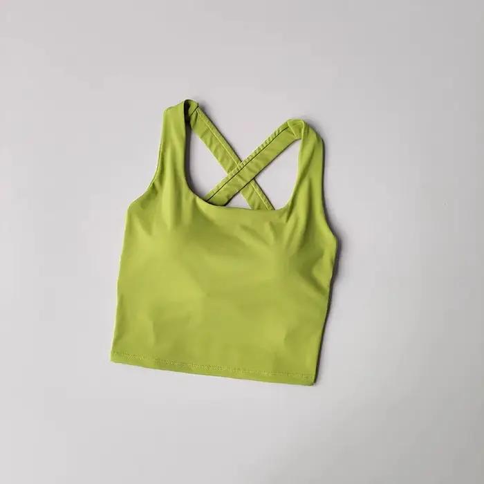 Femmes soutien-gorge de sport sans couture haute Lmpact