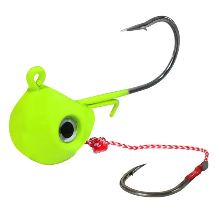 Nouveau gros gabarits leurres 40g 60g 80g 100g tête en métal