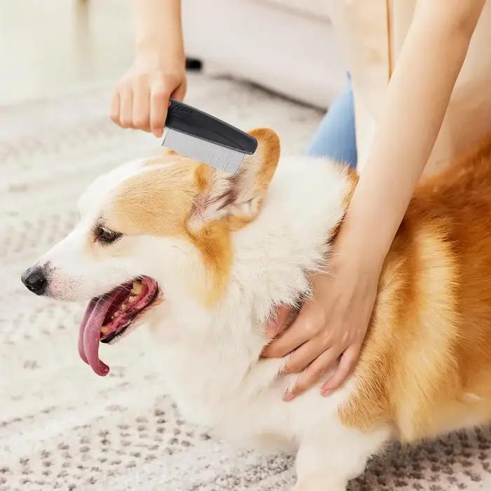 Peigne anti-puces pour chiens et chats