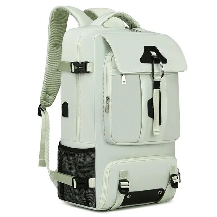Sac à dos de voyage de loisirs de grande capacité, léger et résistant aux éclaboussures, sac à dos d