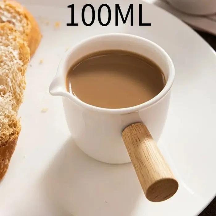 Petit Pot à lait rayé simple