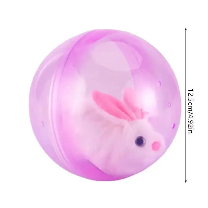 Jouet à bille roulante pour animaux de compagnie, activité et apprentissage pour chats, hamsters et chiens, jouet rotatif et mobile, usage intérieur et extérieur