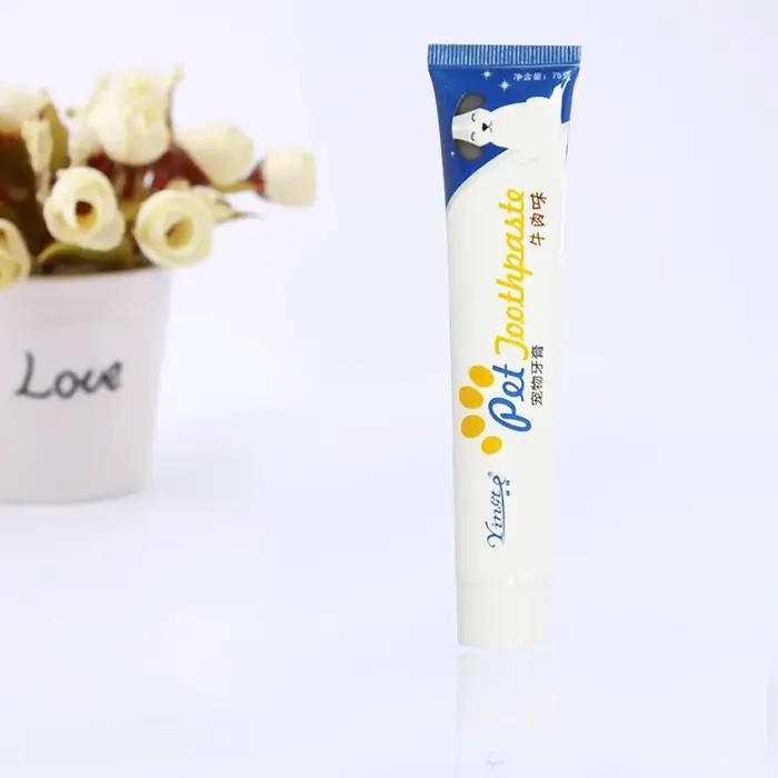Dentifrice enzymatique pour chiens réduction tartre plaque naturellement comestible pour une bouche fraiche et saine