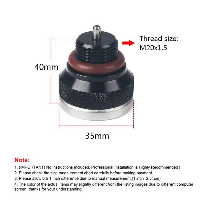 Jauge d'huile de moto M20x1.5, jauge de température d'huile, accessoires de jauge de température du