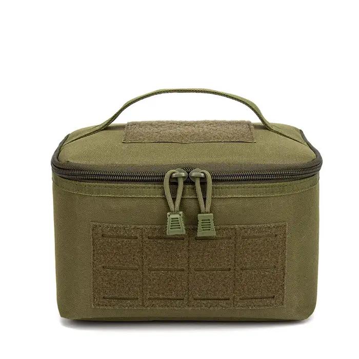 Sac de transport portable pour cartouches de fusil en tissu de soie Oxford pour la chasse et le tir, idéal pour le rangement de balles et les activités quotidiennes ```