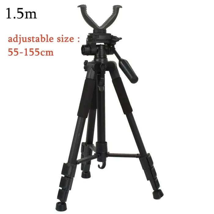 Support de trépied pour équipement de chasse et de tir, 1.5m/1.8m, Portable et réglable pour l'observation des oiseaux en plein air, photographie, Support en V