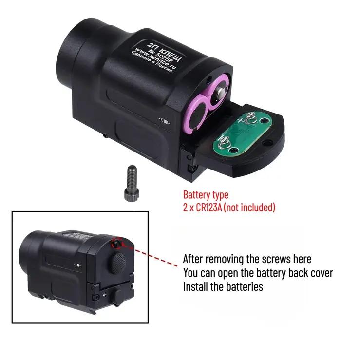 Lampe torche tactique AK-SD pour armes AK47 AK74