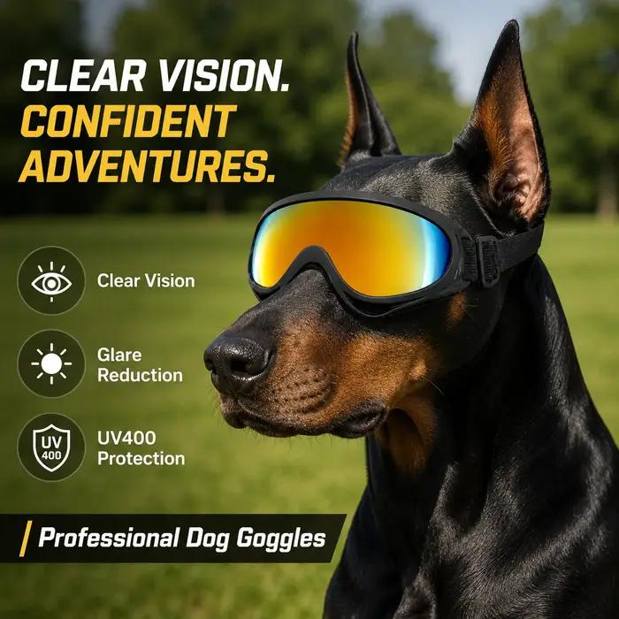 Lunettes de protection pour animaux de compagnie