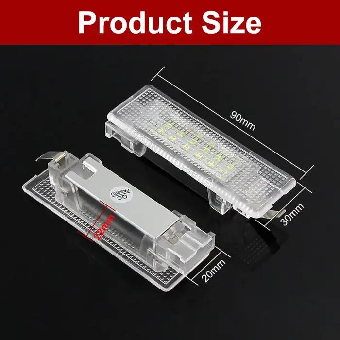Lumières LED pour coffre de coffre de coffre, 12V, pour VW Caddy Eos Golf Jetta Passat CC Scirocco S