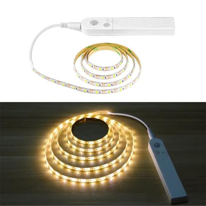 Bande lumineuse LED avec détecteur de mouvement PIR sans fil